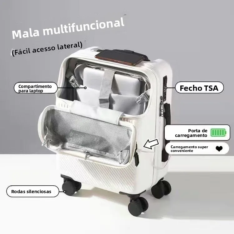 front-opening-lightweight-luggage-small-size-20-inch-carry-on-pull-rod-suitcase-travel-bag-student-friendly-waterproof-box