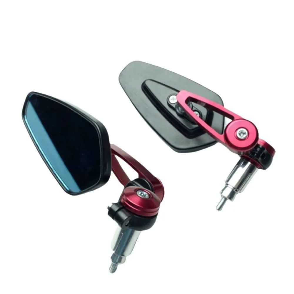 SDTW 7/8" 22mm Motorcycle Rearview Side Mirrors Universal Scooter Bar End Handlebar Mirror Accessories For Harley Yamaha Honda image 6