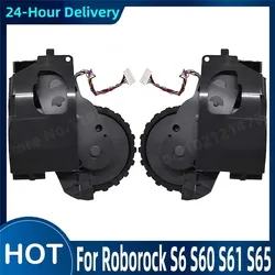 Original Left And Right Wheel Parts For Roborock S6 S60 S61 S65 T6 Sweeping Robot Travel Wheel Spare Vacuum Cleaner Accessories