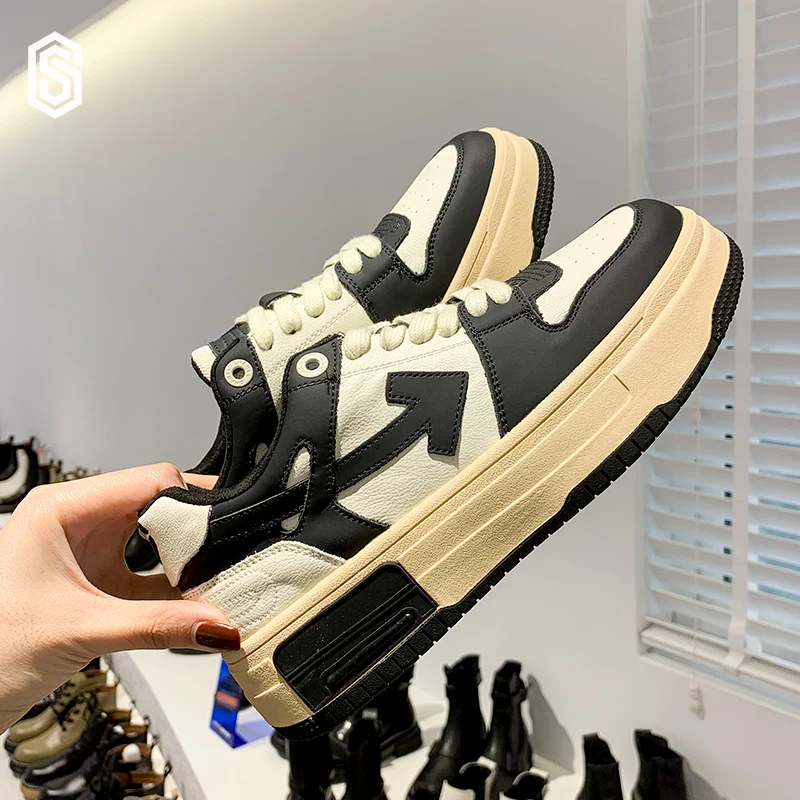 women's 2022  Board shoes ins high-top shoes wild plus velvet cotton shoes casual shoes Hong Kong style platform boots gothic