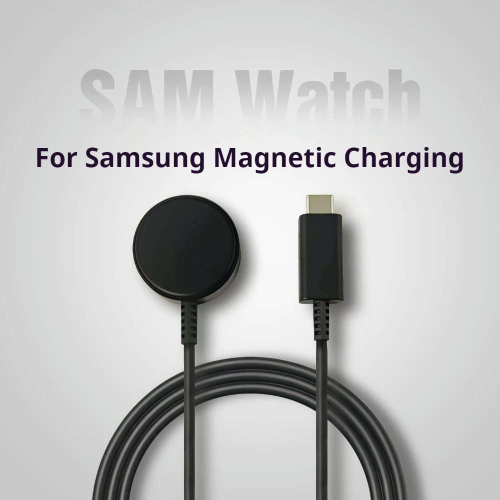 Fast Magnetic Wireless Charger For SAMSUNG Galaxy Watch8/7/6Classic/5 Pro 4/3/2Active USB-C Charging Stand Fast Charging Dock