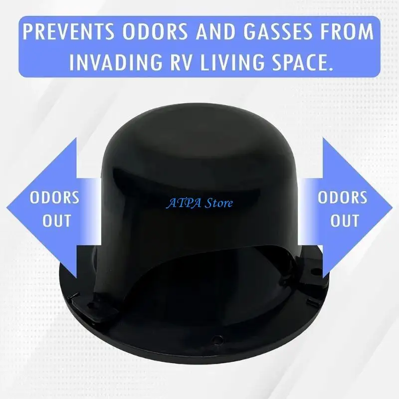 

U13C Roof Vent Caps Practical Solution Roof Vent Covers Outdoor Vent Cover Ventilation System Simple Installs for Trailers
