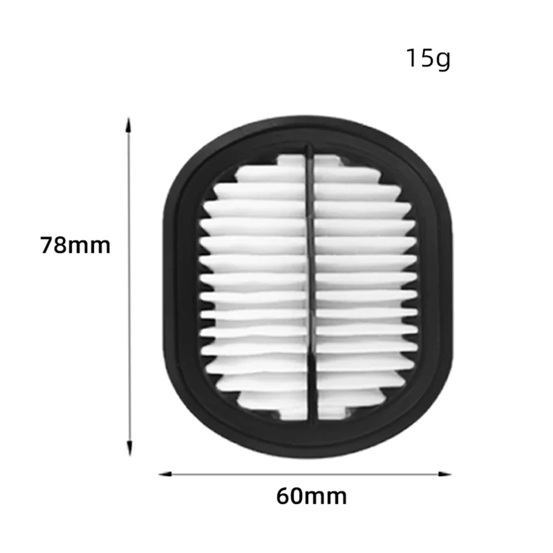 4 szt. Zestawy akcesoriów zamiennych do filtra HEPA do bezprzewodowego odkurzacza podłogowego IFloor One 2.0 Slim