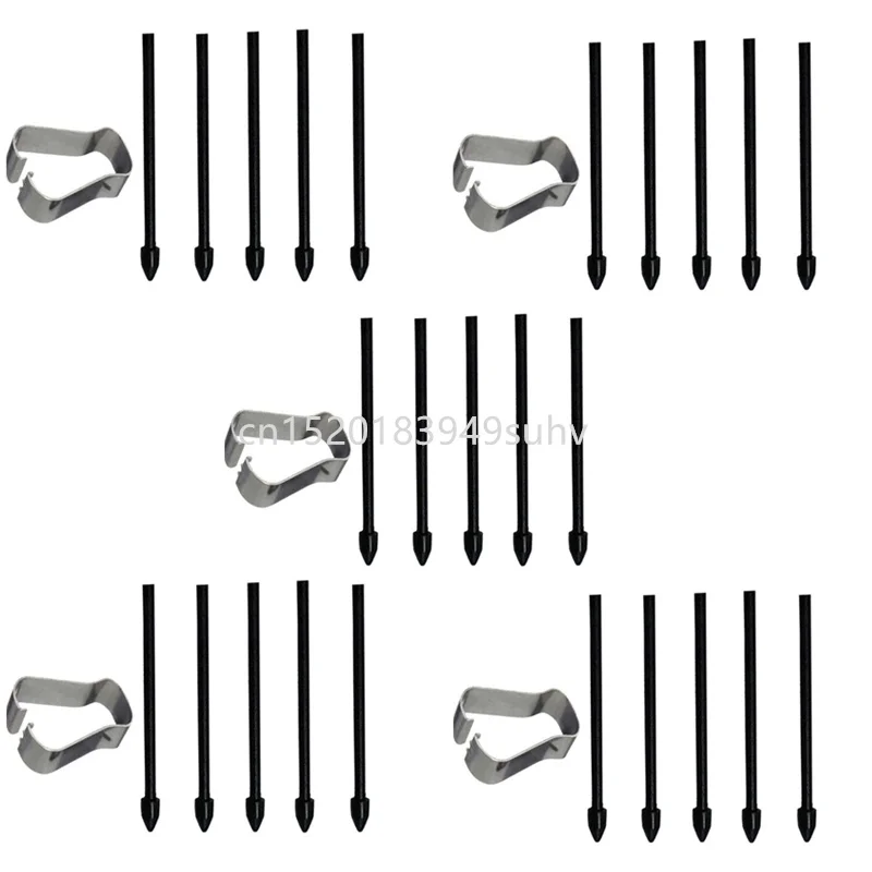 갤럭시 탭 연필 팁 도구, 노트 20/20 울트라 10/10 펜촉, 제거 핀셋 리필 포함, S6, S7, S7 플러스, T870, T875, T970 용, 10 세트