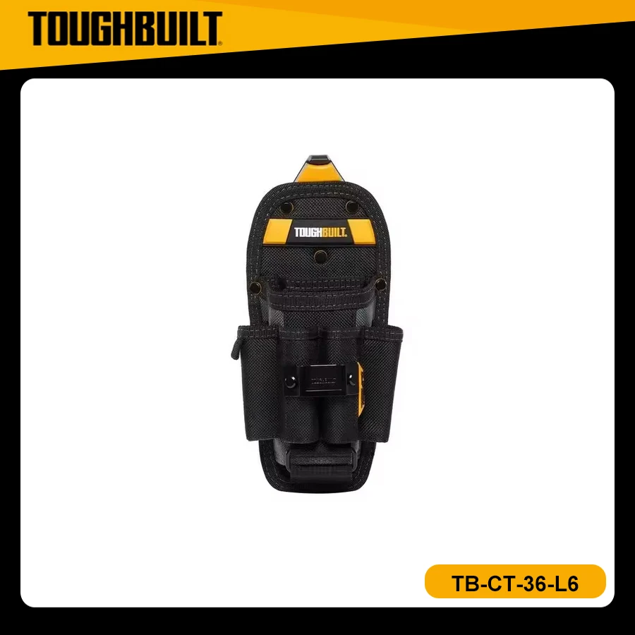 

TOUGHBUILT TB-CT-36-L6 Technician 6-Pocket Pouch - Large Multi-functional Tool Bag with 6 Pockets Power Tool Accessories worx