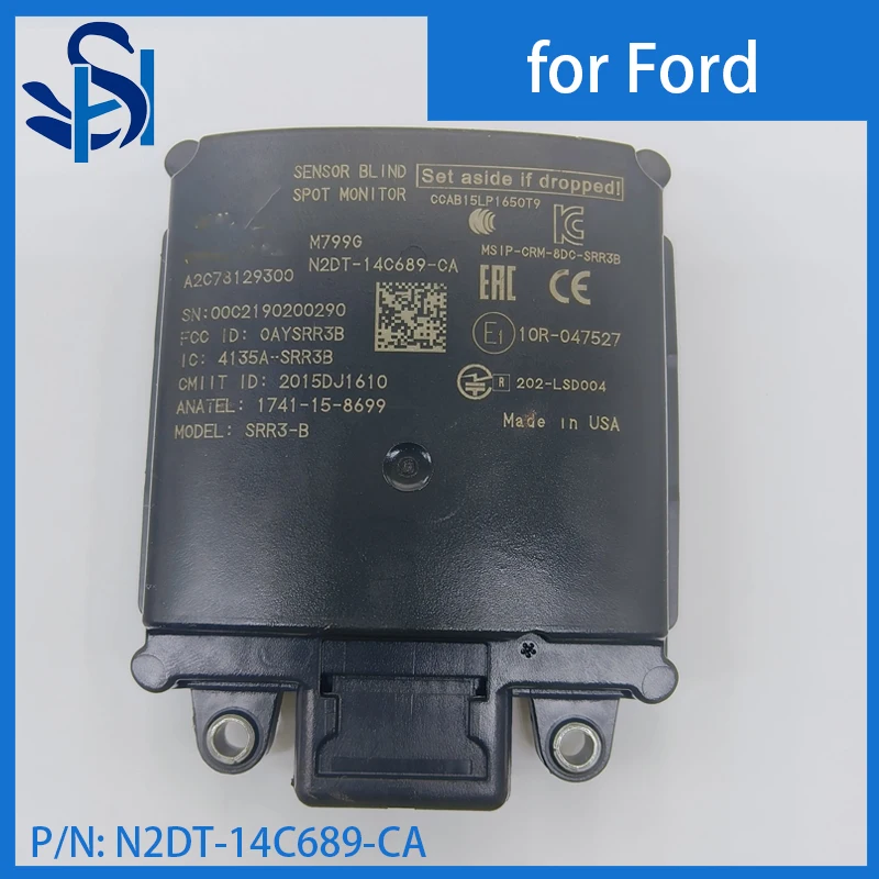 

N2DT-14C689-CA Blind Spot Sensor Module Distance Monitor for 22-24 Ford Bronco