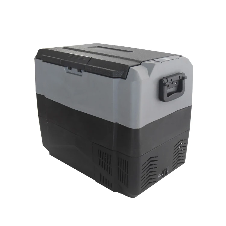 12v 24v Mini Car Fridge Household Compressor Refrigerator 55l Portable Fridge Freezer Camping Car Refrigerator