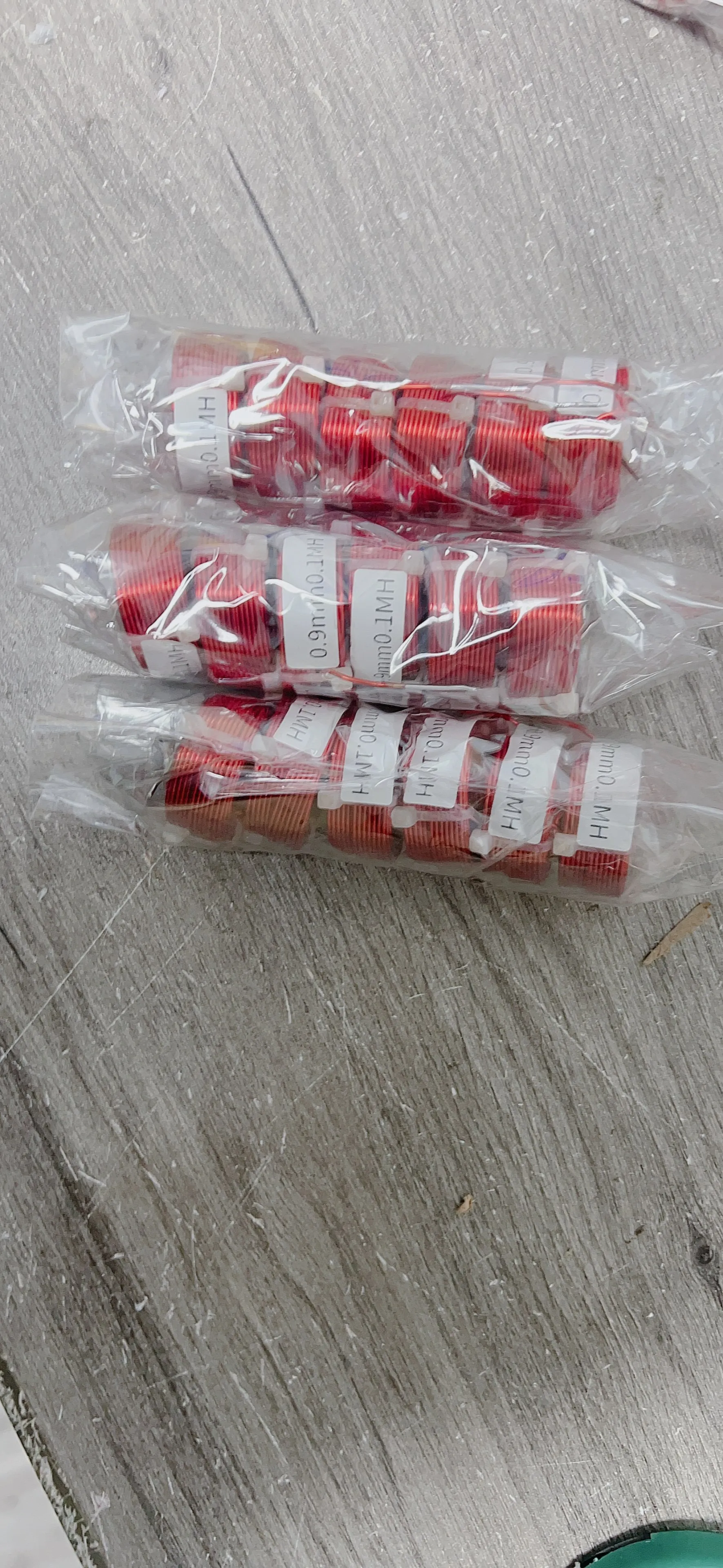 0mm9 Crossover Air Core Inductor Coils Customized Audiophile Audio Crossover Car Audio Crossover Inductor Coils