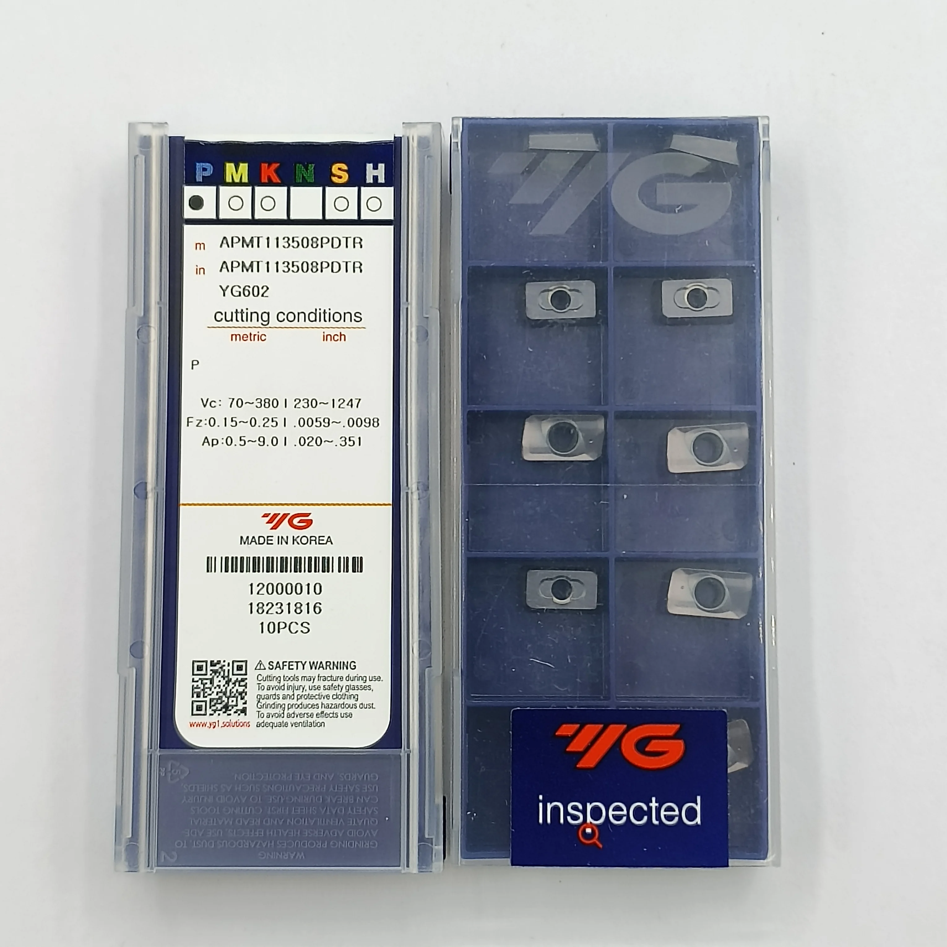 YG-1 APMT113504PDTR APMT113508PDTR APMT160408PDTR YG602 Carbide Insert APMT Inserts