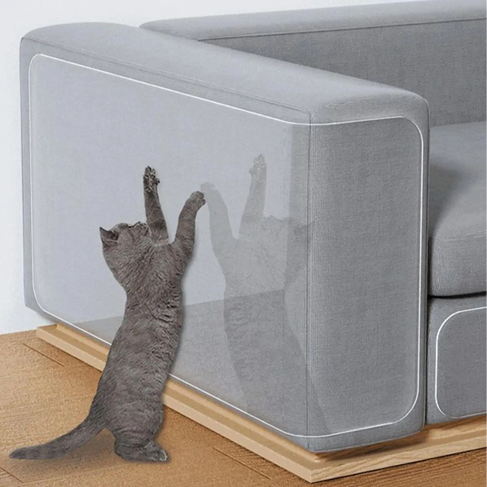 Cat Scratch DeterrentsTape Furniture Protectors From Cats Transparent Self-Adhesive Pet Training Tape For Sofa Furniture Sticker