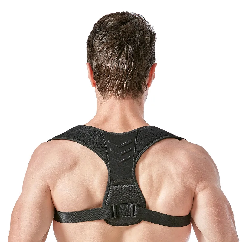 حزام تثبيت الكتف والظهر، جهاز لف وضعية الظهر، حزام تثبيت غير مرئي قابل للتنفس للأطفال والكبار #3