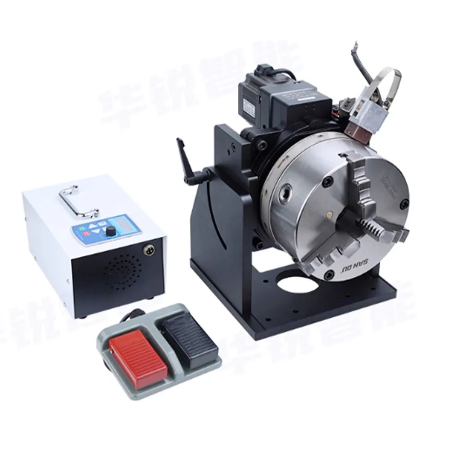 Marking machine rotary table, automatic CNC precision positioning machine, argon arc welding, laser welding rust removal