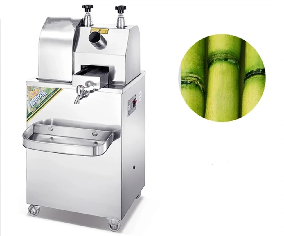 Commercial Juice Juicer Squeezing Extracting Extractor Making Machine Electric Sugar Cane Sugarcane Press