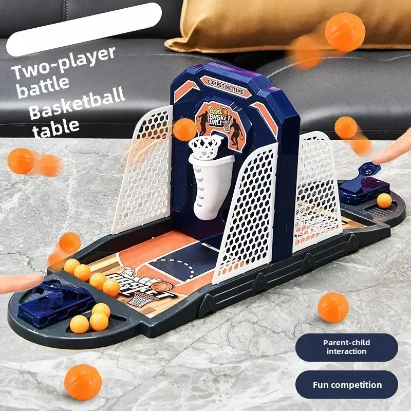 Kindertisch Spielzeug Basketball Bowling Tischspiel Baby Eltern-Kind-Puzzle Paar Match