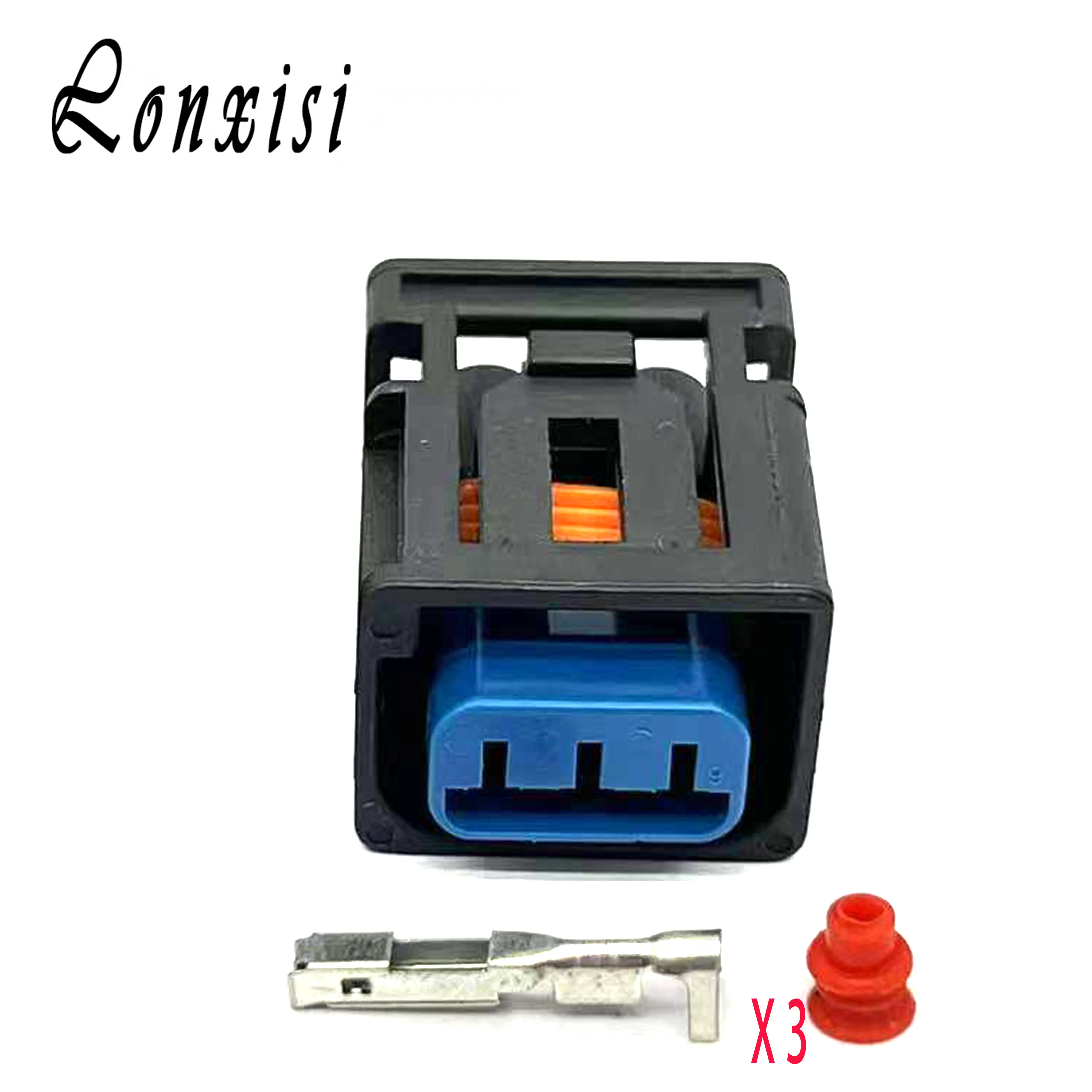 3 Pin Automotive Waterproof Ignition Coil High Voltage Connectorsr Eccentric camshaft sensor Wire harness Plug 1W7T-14A464-MA