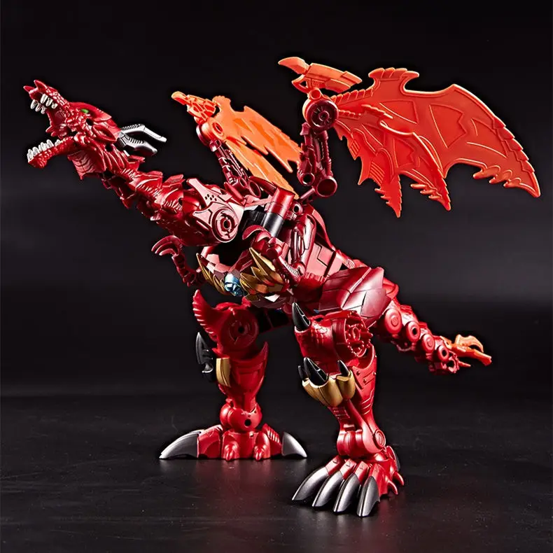 Robot transformador de 15 pulgadas/dos formas, figura de acción de Dragon Warrior, juguetes para coleccionar y ocio, juguetes para niños, vacaciones, regalos de cumpleaños