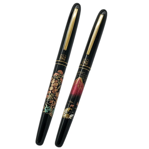 Imagen 2 del producto Pintura específica japonesa WANCHER Wu Zhu serie de bolígrafos personalizados múltiples patrones flor de cerezo hoja roja pintura de escritura cal