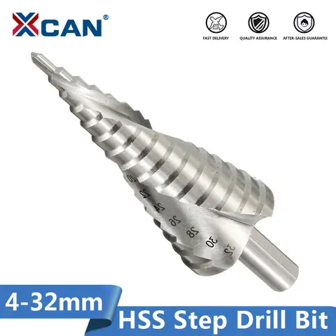 Step Drill 4-32mm Hex Shank xcan