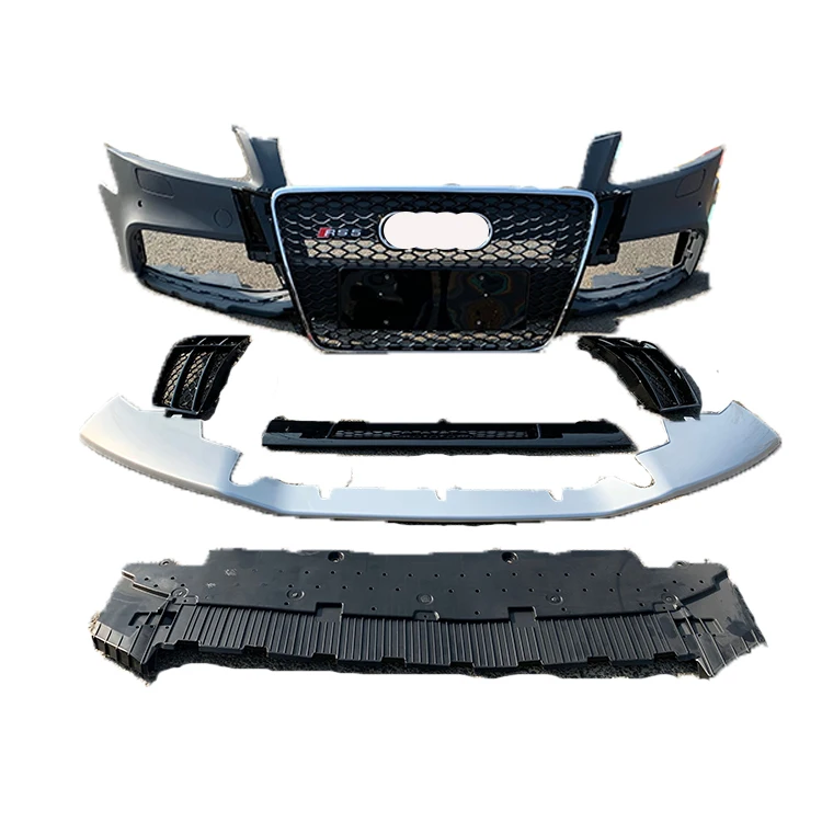 

Hot Sale Front bumper with grille for Audi A5 S5 B8 facelift RS5 bodykit car bumper For Audi A5 S5 B8 2009