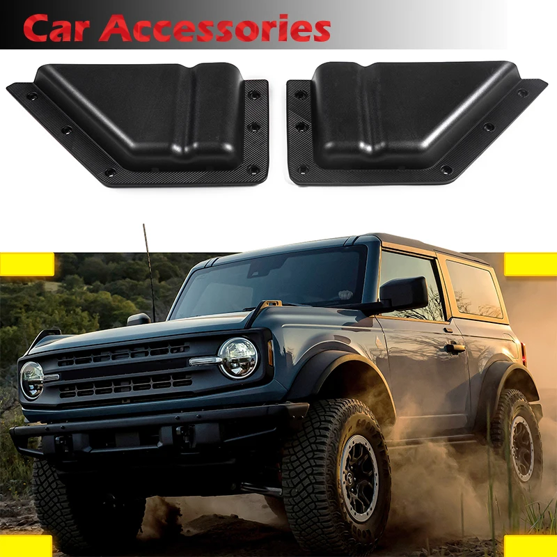 Rhyming Car Front Door Panel Storage Pocket Insert Side Organizer Box Fit For Ford Bronco 2021 2022 2 / 4Door Car Accessories