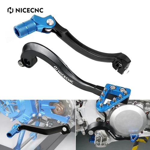 NICECNC para Yamaha WR250F 2020-2023 palanca de Pedal de freno forjado y palanca de cambio de marchas YZ250F 2014-2023 YZ250FX 2016-2023