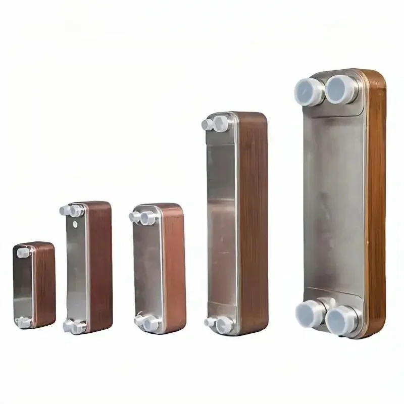 Brazed Plate Heat Exchanger B3-200 Air Compressor Oil Cooler Industrial Heat Exchanger Household Water Heat