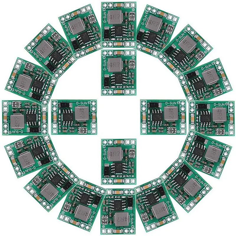 40 Pcs Mini MP1584EN DC-DC Buck Converter Adjustable Power Supply Module 24V To 12V 9V 5V 3V Reduced Voltage Regulator