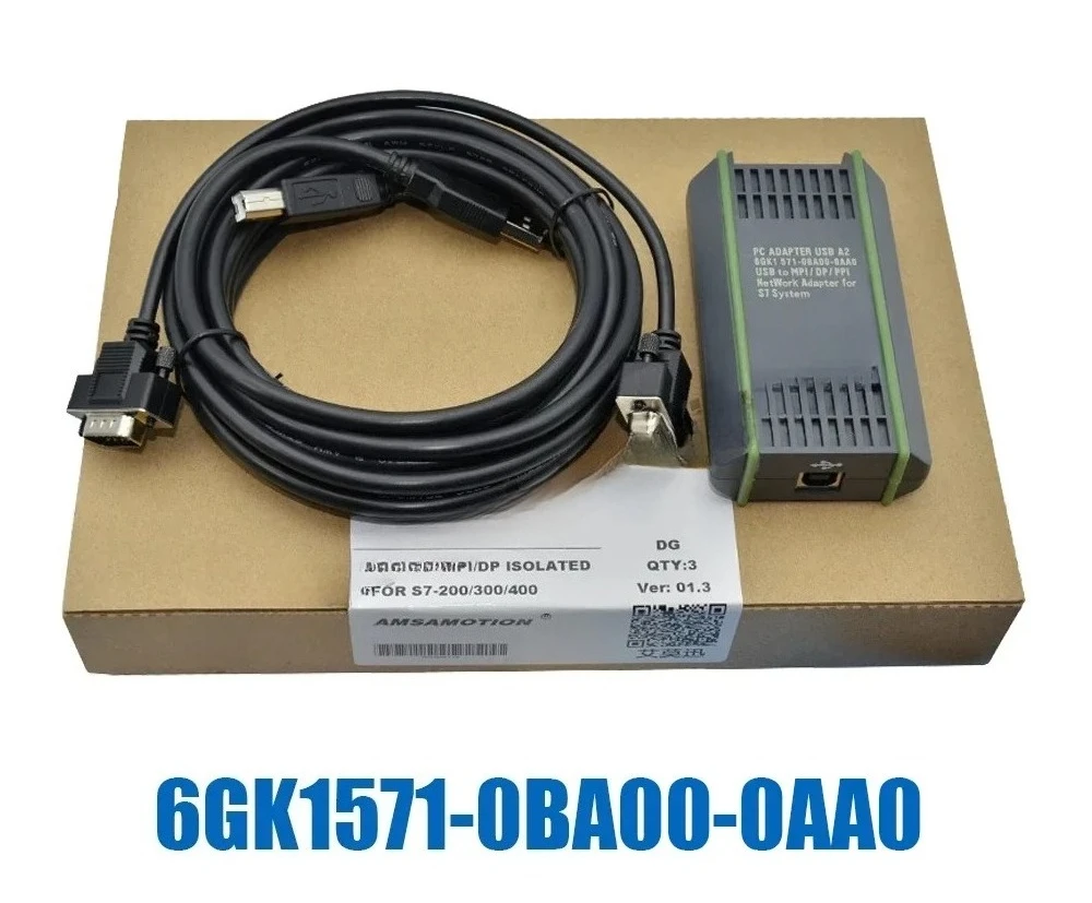 

USB-MPI DP S7-200/300/400 PLC Programming Cable PC Adapter USB 6GK1571-0BA00-0AA0 PC Adapter