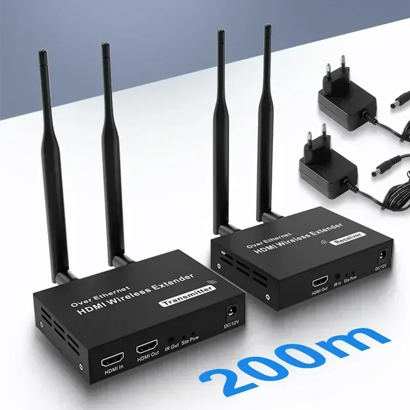 

1080P 200M HDMI беспроводной передатчик и приемник удлинитель TV Stick адаптер ключ для Carmera ноутбука ПК к ТВ монитор проектор