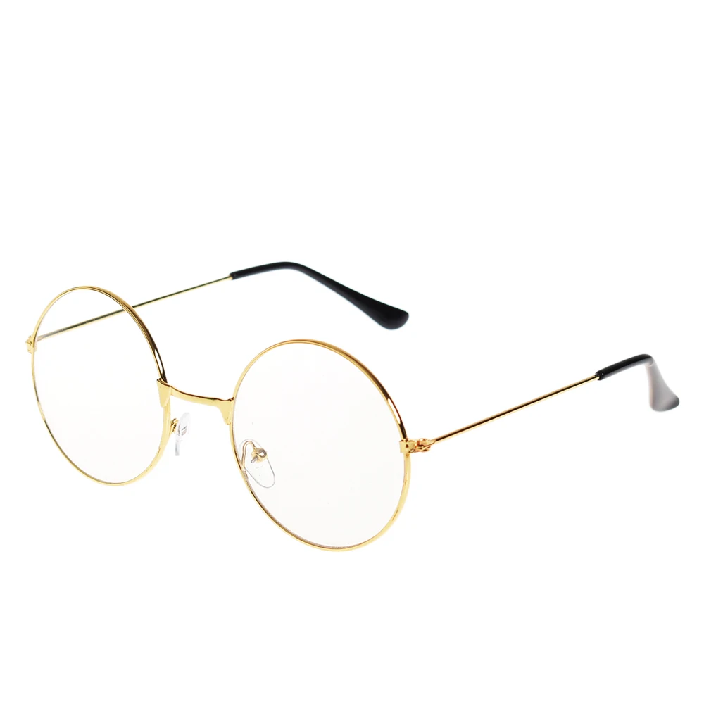 KLASSNUM Vintage Classic Round Reading Glasses Metal Frame Fashion Optical Frames Computer Glasses Men Women Eyewear Eyeglasses