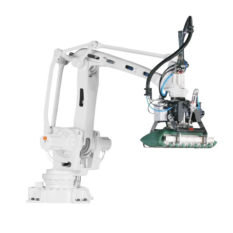 Automatic manipulator palletizer, feed and fertilizer palletizer