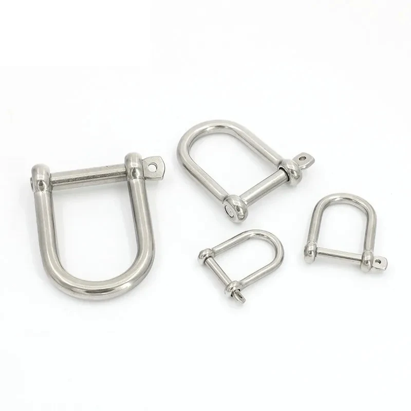 

Marine Grade AISI316 Stainless Steel Extra Wide D Shape Anchor Shackle for Boat Yacht Accessories