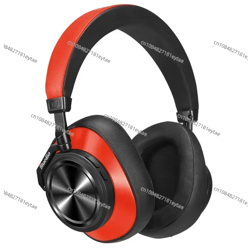 Bluedio T7 Wireless Headphones Alloy Body With Anc Sd Card Slot Fm Audio Step Counting Auto Play For Sports Headset