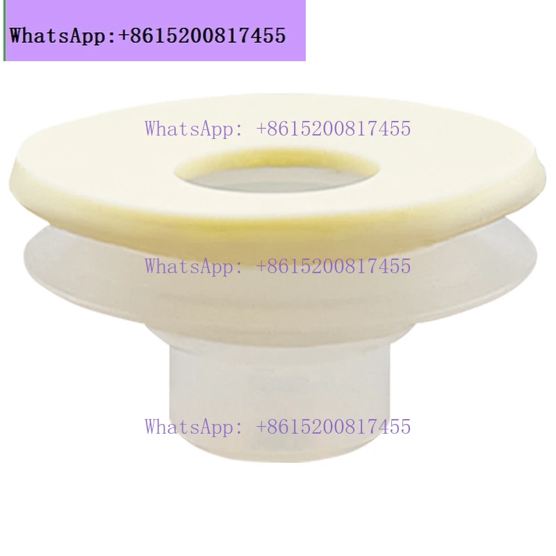 2PCSMulti-specification seamless suction cup DP-20 manipulator sponge suction cup is used for high-gloss mirror adsorption