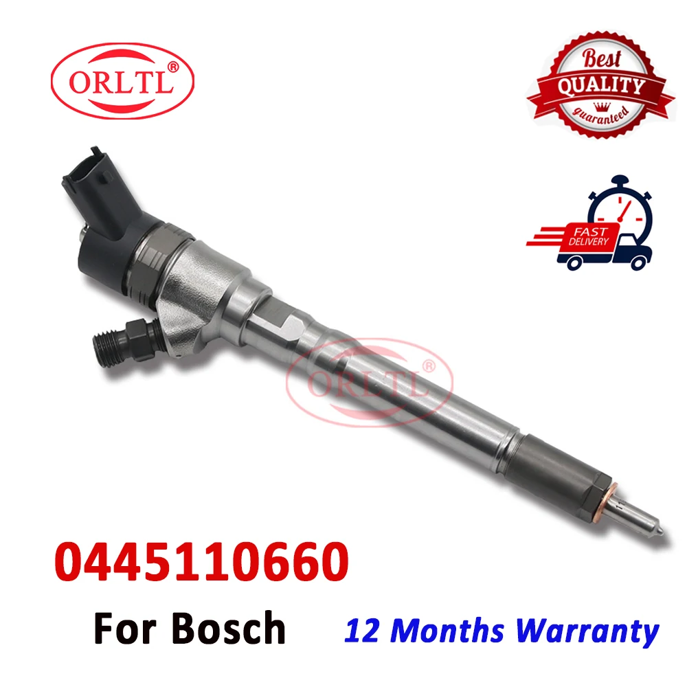 ORLTL 0445110660 Fuel Injector Assy 0445 110 660 Car Diesel Injector Nozzle 0 445 110 660 For Bosch CRI2-16 High Quality Auto