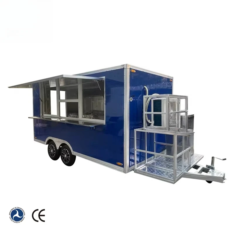 Commercial Street Night Market Catering Stall Cart Mobile Food Snack Tea Dining Cart Multifunctional Sales Service Equipment