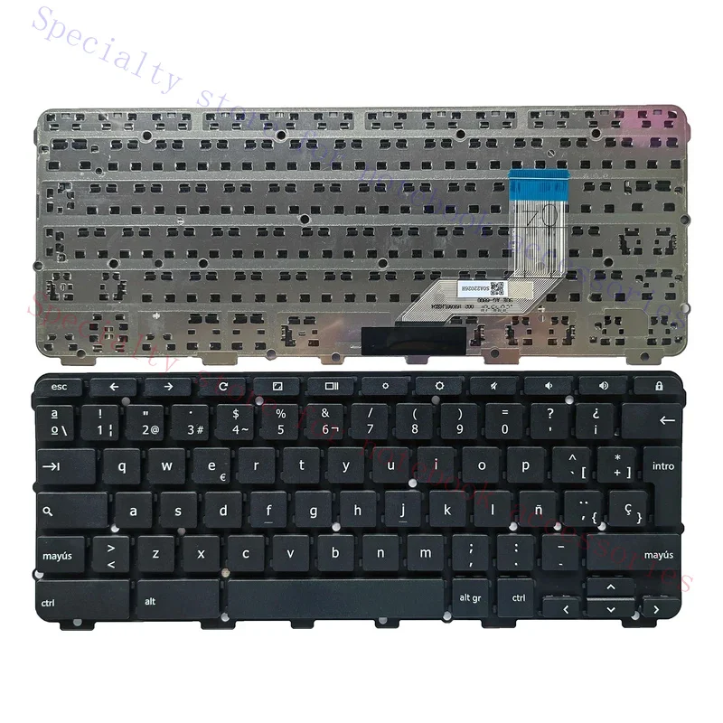 Spanish Layout large Enter KEYBOARD For LENOVO YOGA N24 Chromebook 100e 300E 500e N3350