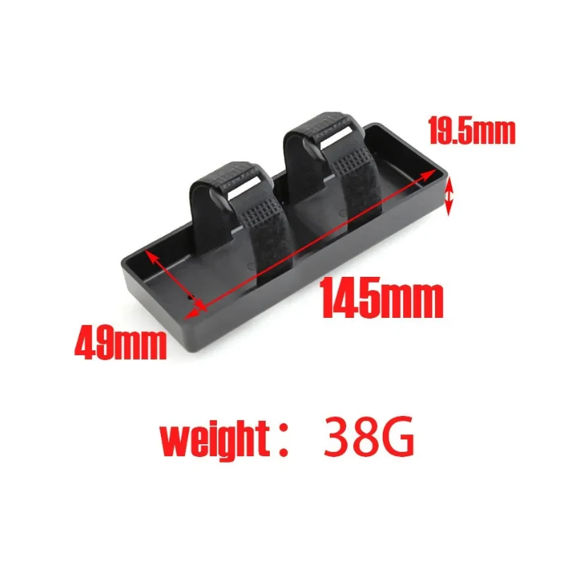 RC Car Plastic Battery Box Tray Holder Case Storage Box for 1/10 1/8 Compatibility RC Crawler Car Model Upgrade Parts