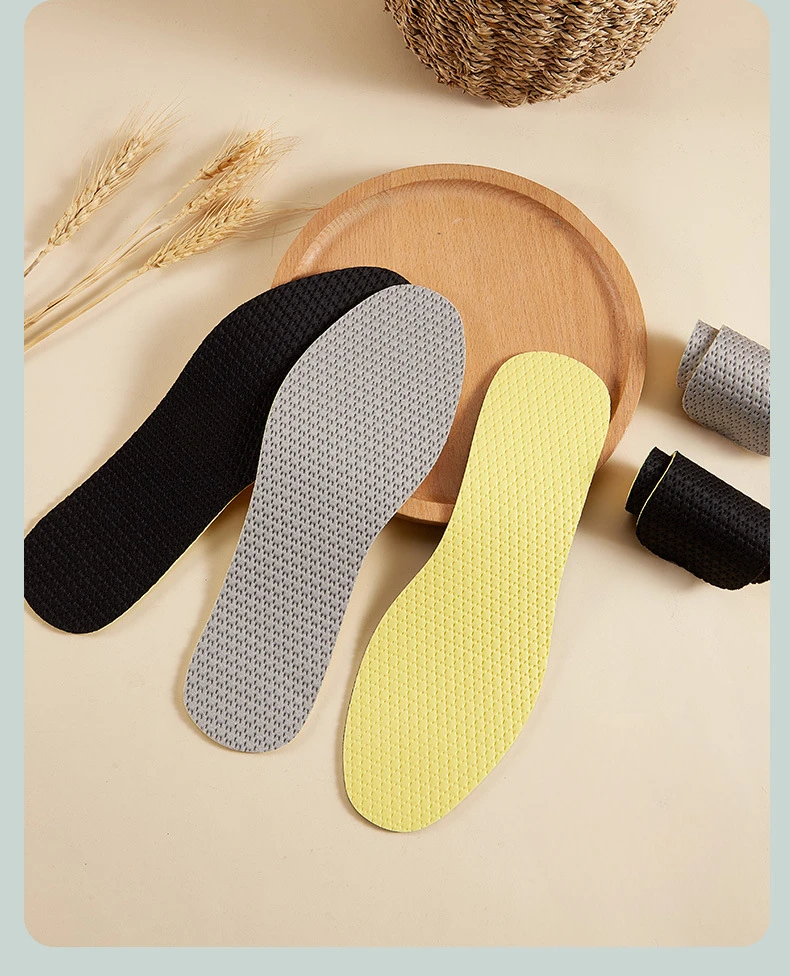 Memory-Schaum-Einlegesohlen für Schuhe, atmungsaktiv, Deodorant, Laufen, Sport-Einlegesohle für Füße, rutschfeste Vorlage, weiche, bequeme Schuhsohle – Detail 17