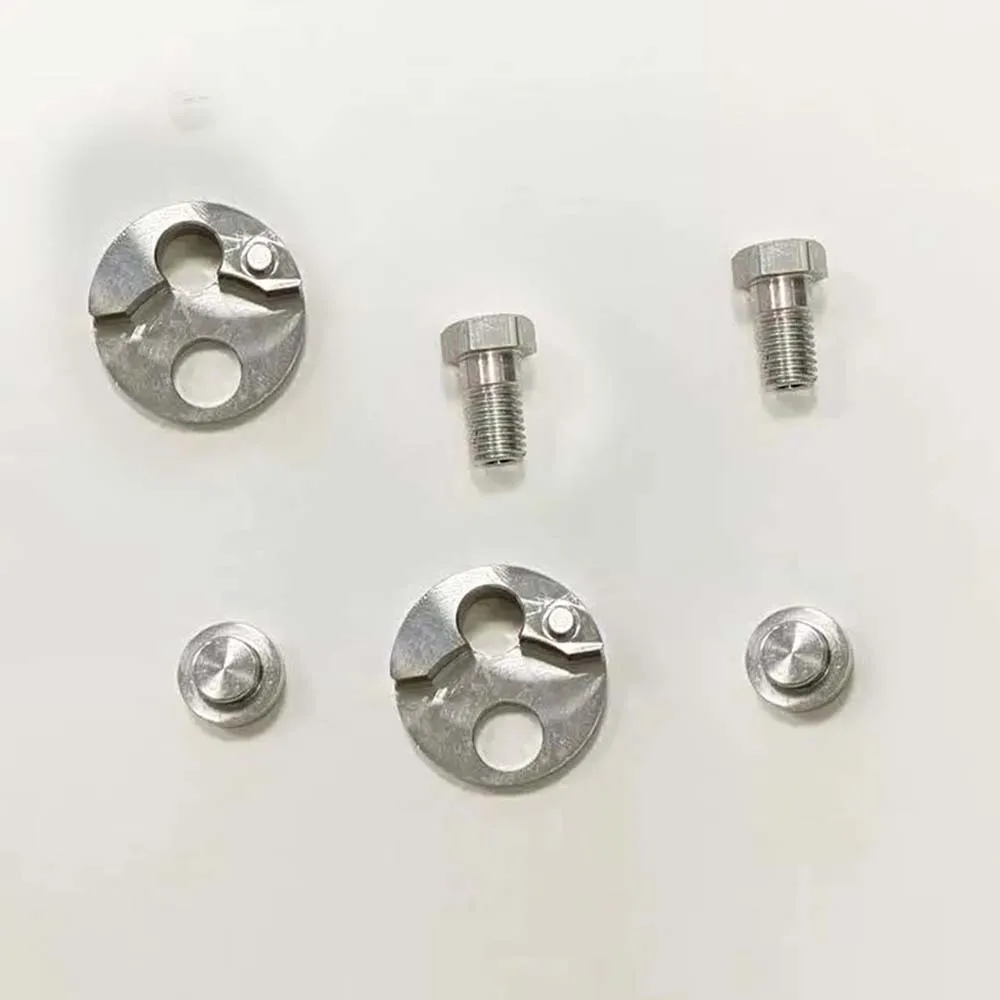 Waterjet Machine Intensifier Check Valve Inlet Poppet Housing 301009-1 For H2O CNC Water Jet Cutter Head Inlet Poppet 100058-1