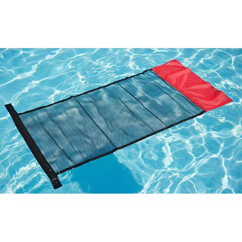 Floating Water Hammock Net Cover Without Foam Wand Pool Float Mat Recliner Swimming Pool Accessories Toys