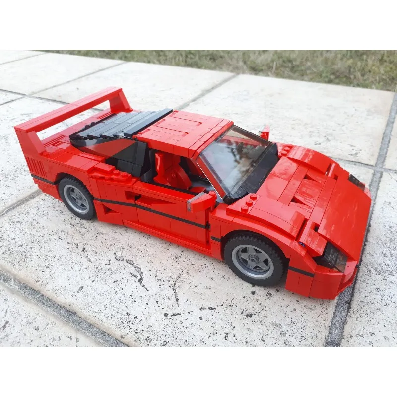 MOC-49743 F40 Klassieke sportwagen bouwsteen creatief model -1192 PCS Educatief en stressverlichtend constructiespeelgoed cadeau - afbeelding 2