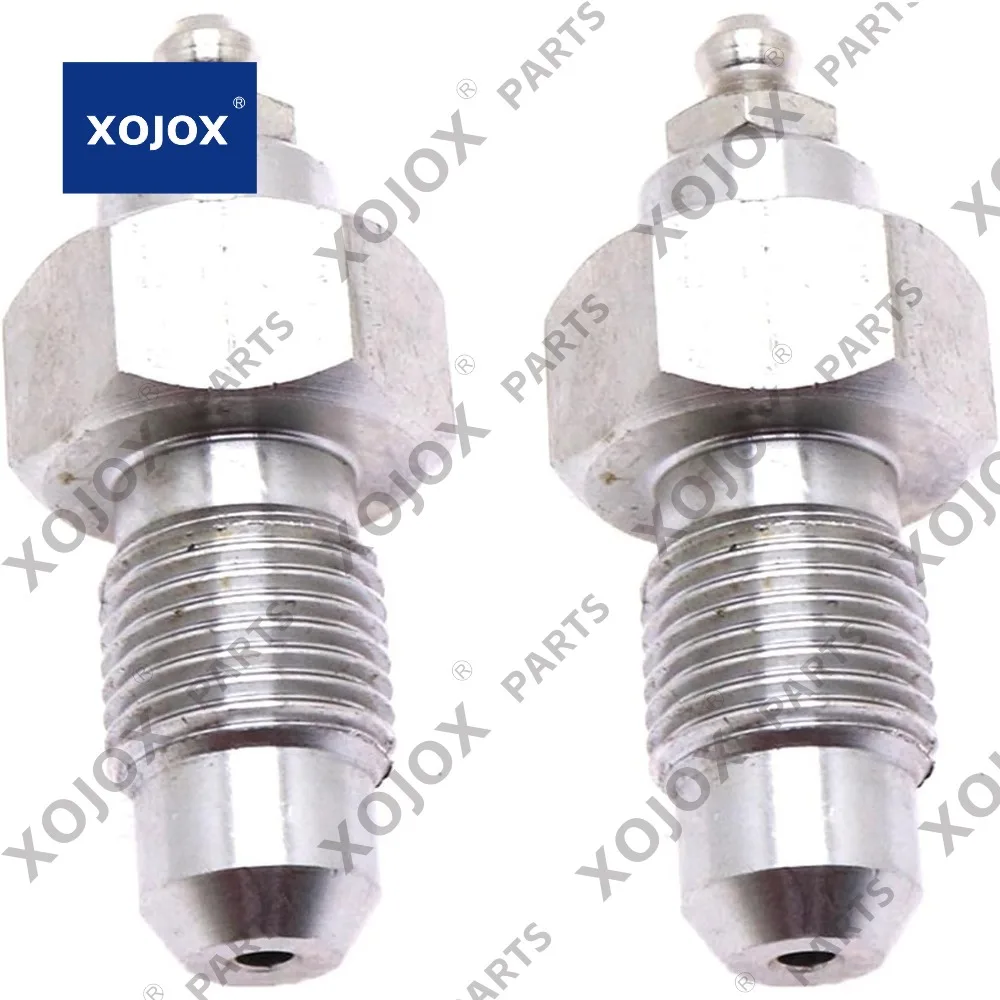 

XOJOX 2 шт. смазочный клапан для регулировки гусеницы 4618093 для экскаватора John Deere 50D 35D 27D Hitachi ZX27U Z29U Z30U Z40U