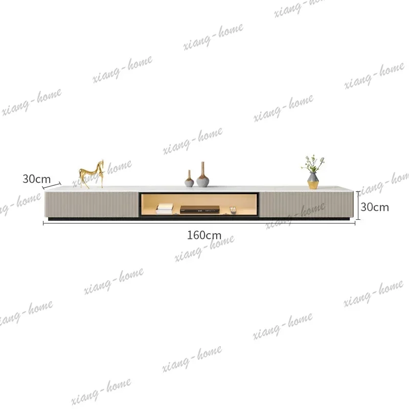 YJ Modern Luxury Tv Stand Premium Nordic Trendy Storage Tv Stand Beauty Organizer Meuble Tv Salon Furniture For Living Room