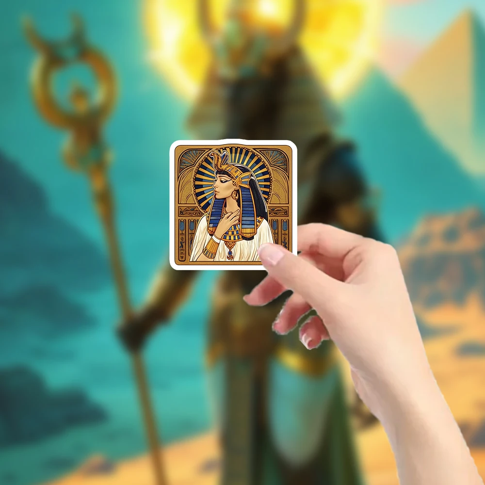 54 stks Oude Egypte Farao originaliteit stickers Verzamelen en herdenken accessoires telefoonboek mode sticker festival cadeau