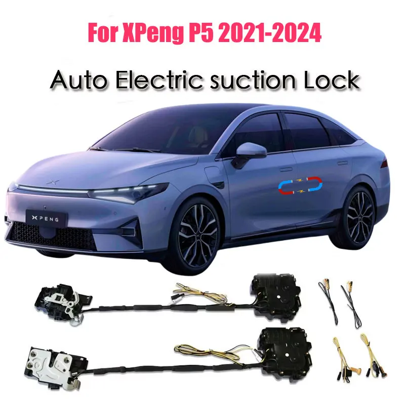 

Для XPeng P5 2021-2024: Механизм плавного закрывания дверей, привод замка, автоматический электрический доводчик с функцией бесшумного всасывания