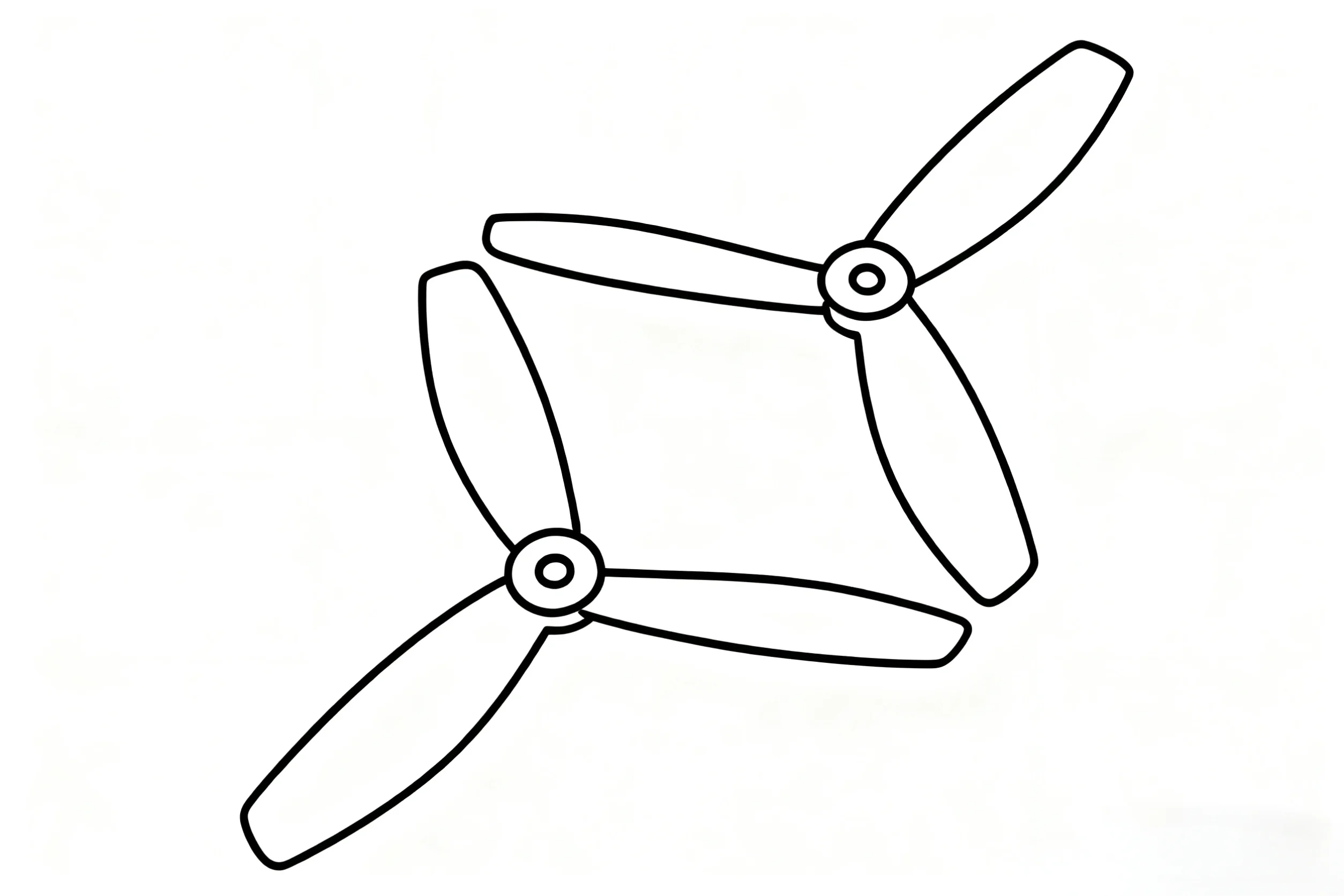 Rctosky 5045 5050 3 blades Propellers CW CCW For QAV250 ZMR250 Robocat FPV Mini Quadcopter Multirotor
