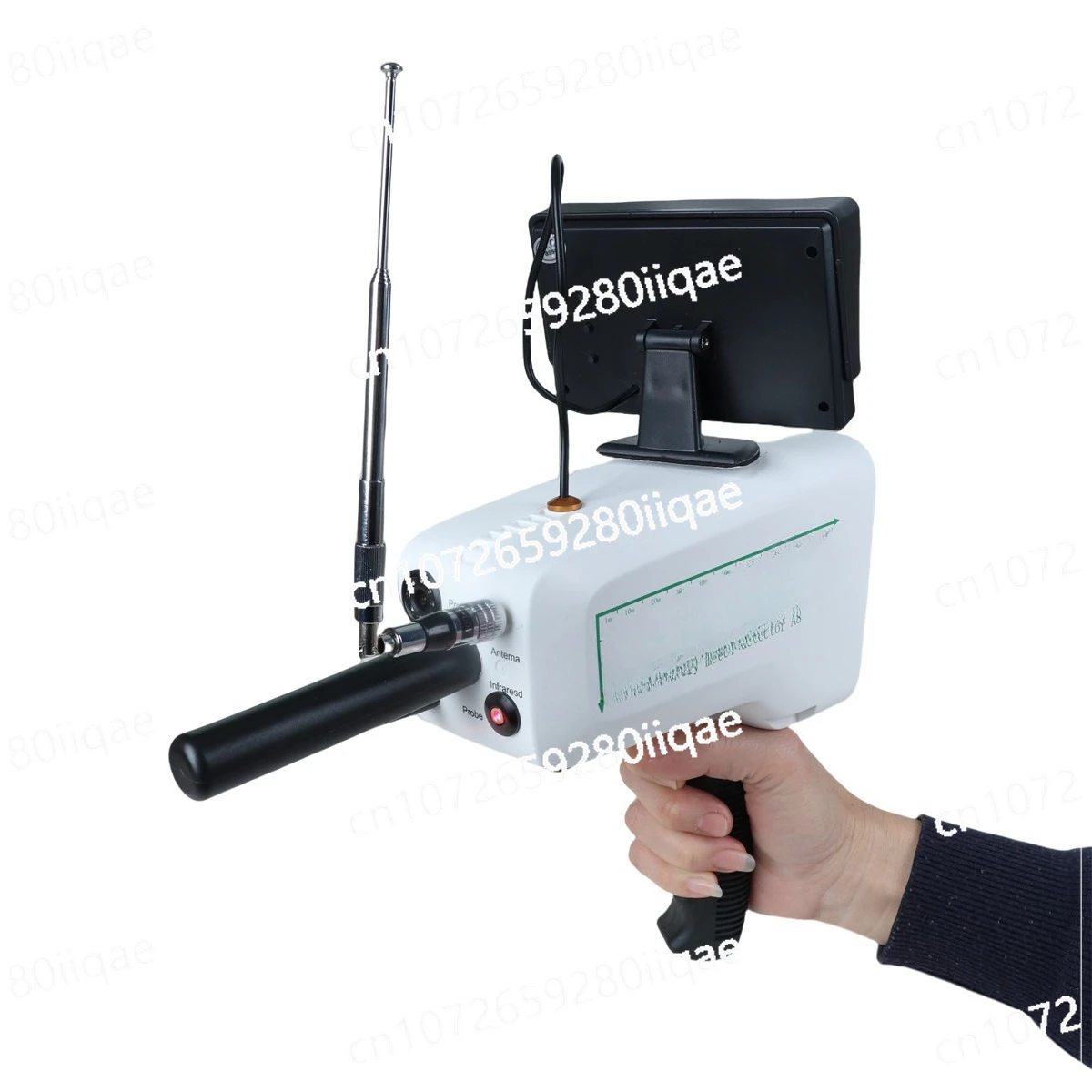 

Белый - машина для тела, 3D-дисплей, подземный металлоискатель формата А8, удаленное позиционирование и сканирование, поиск золота, серебра и меди