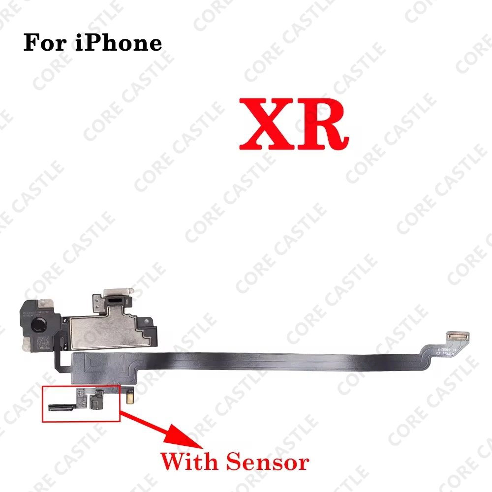 

Earpiece With Proximity Light Sensor Flex Cable For iPhone XR Top Front Small Ear Sound Speaker Microphone Phone Repair parts