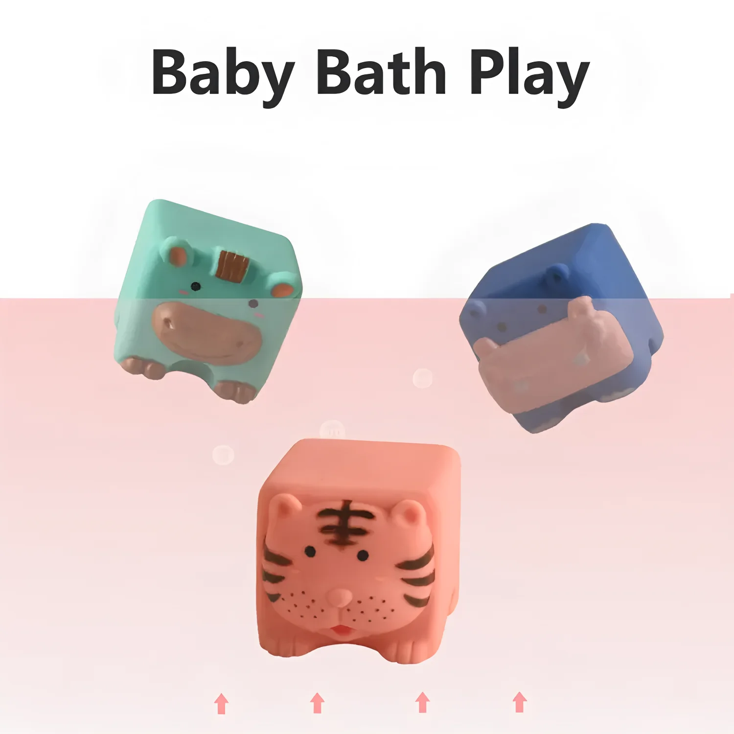 12PCS ปลอดสารพิษเด็กอ่อนบล็อกอาคาร SD ซ้อน Cube ของเล่นสําหรับทารก,bath & Shower การศึกษา Sensory ของเล่นความรู้ความเข้าใจ